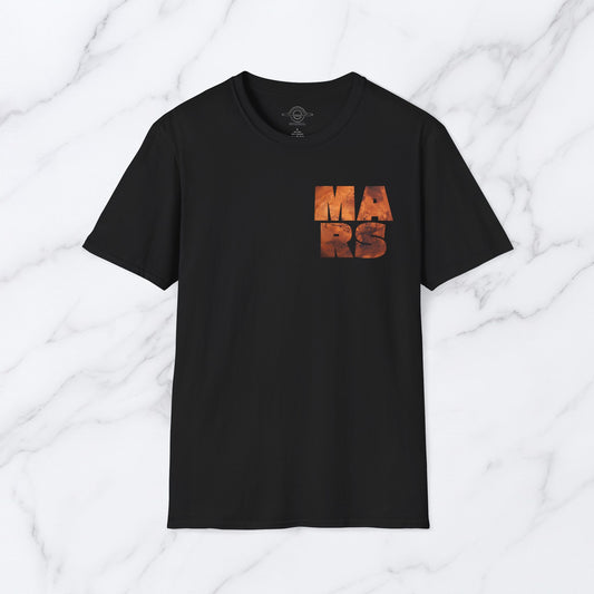 Mars Cutout Letter Shirt