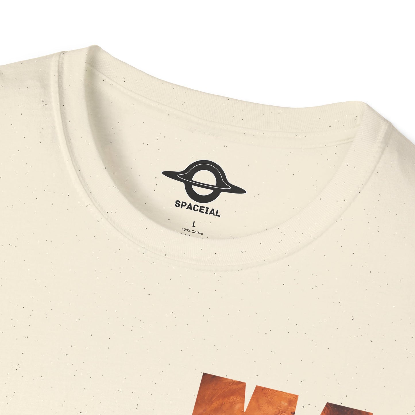 Mars Cutout Letter Shirt