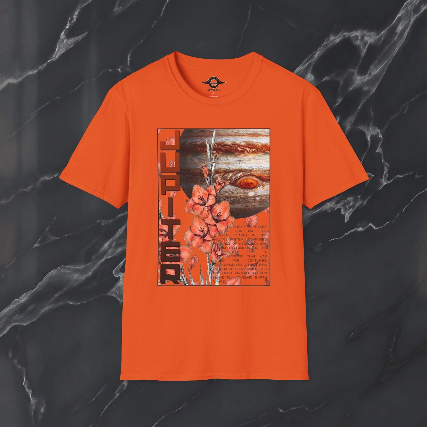 Jupiter Gladiolus Flower Graphic Tee