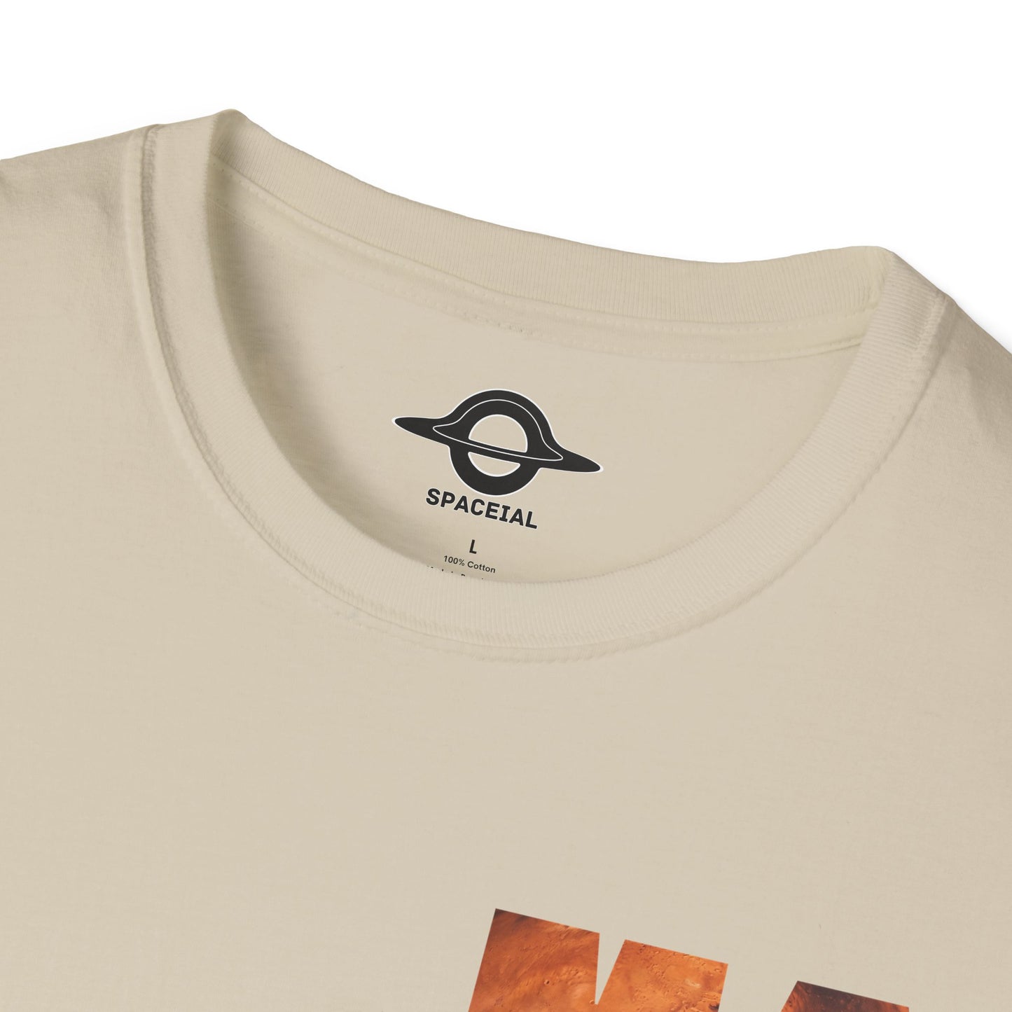 Mars Cutout Letter Shirt