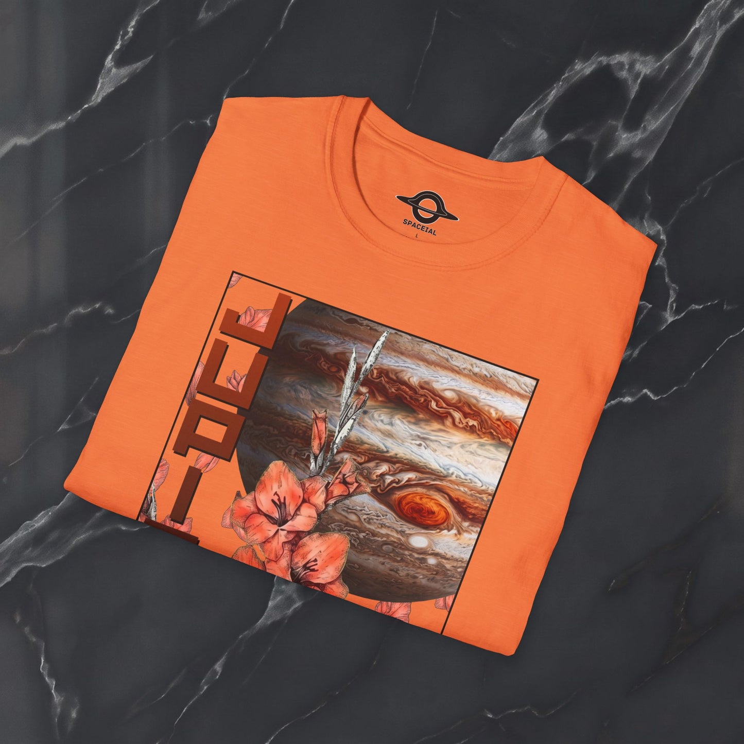 Jupiter Gladiolus Flower Graphic Tee