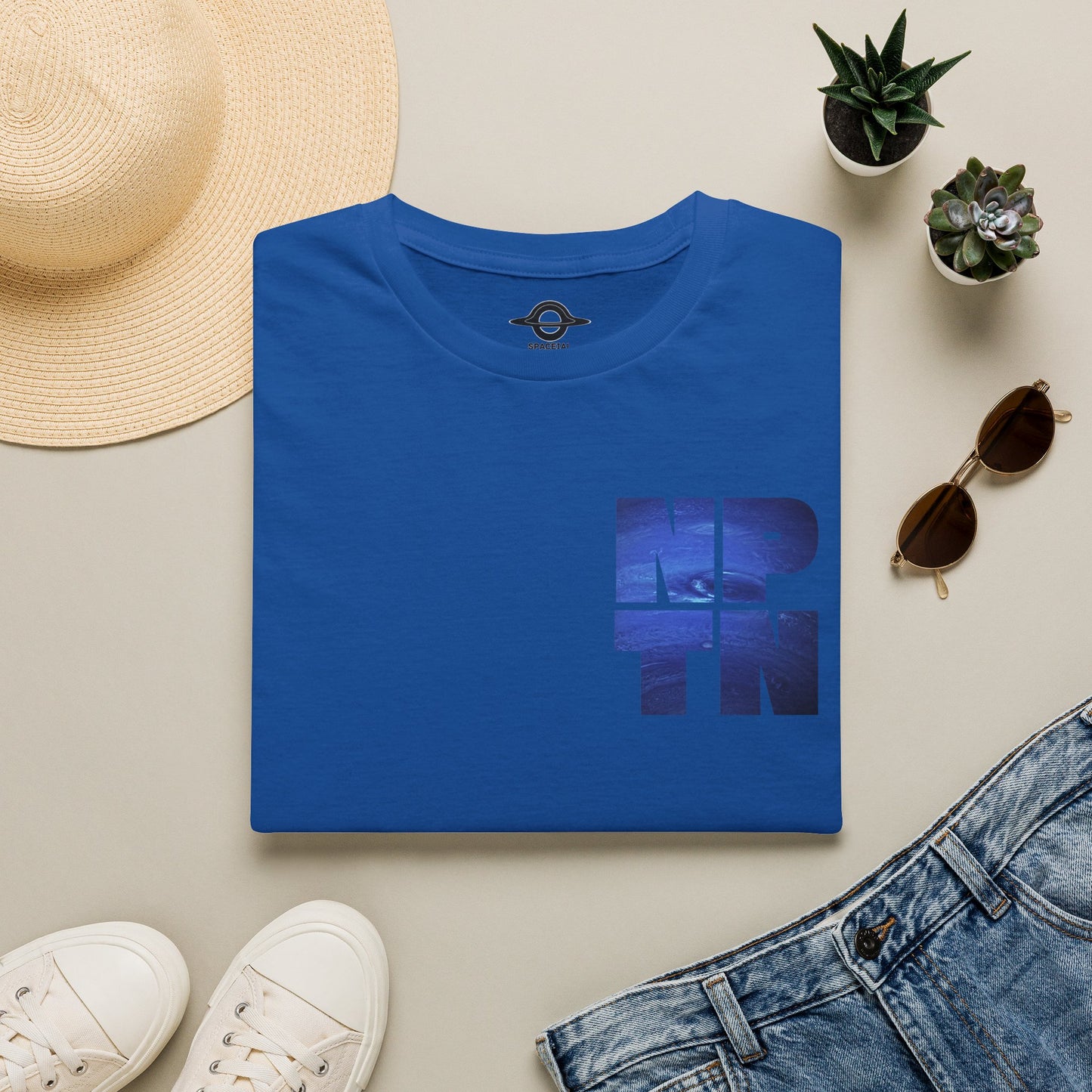Neptune | NPTN Cutout Letter Shirt