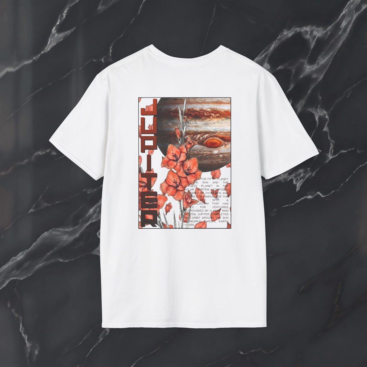 Jupiter Gladiolus Flower Graphic Tee
