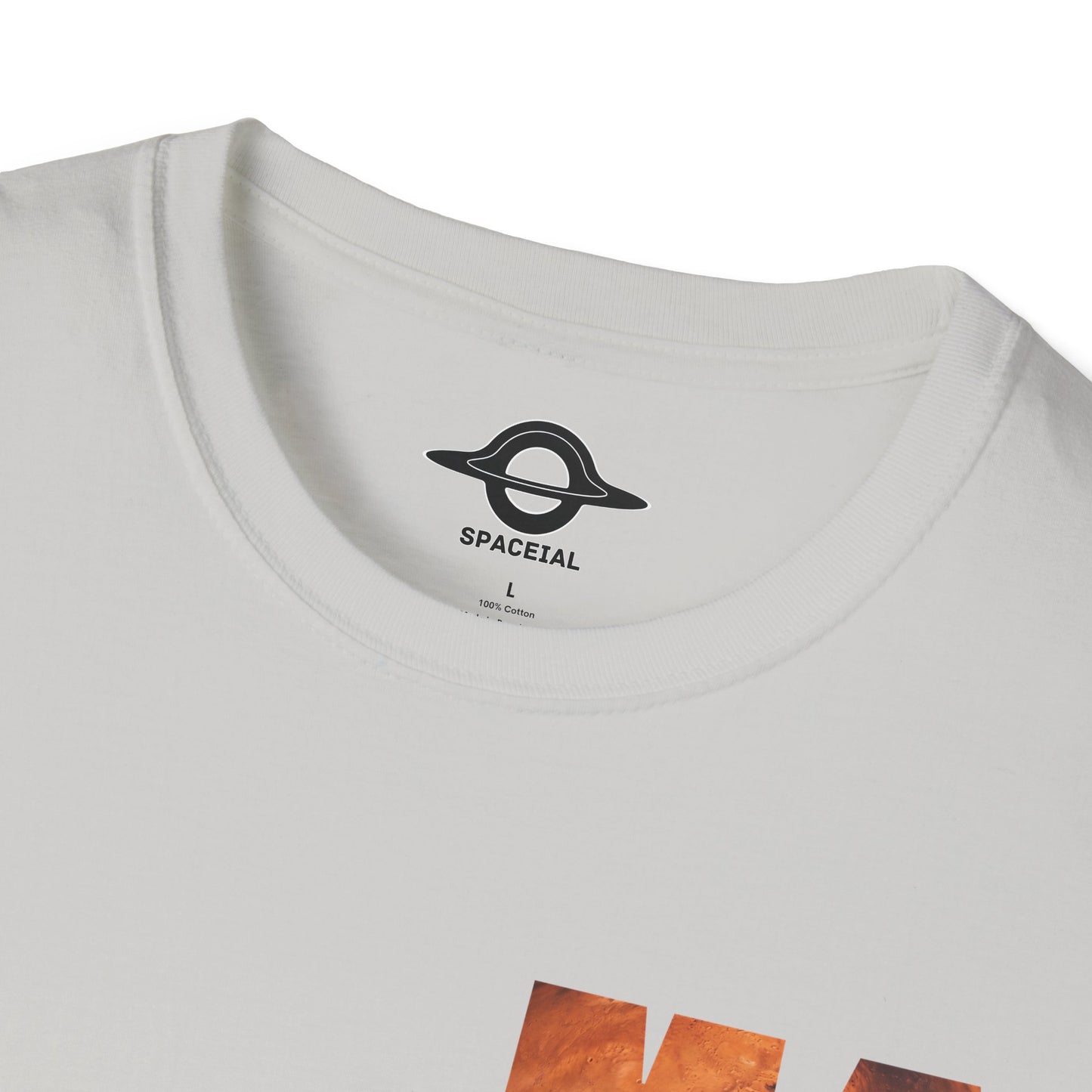 Mars Cutout Letter Shirt