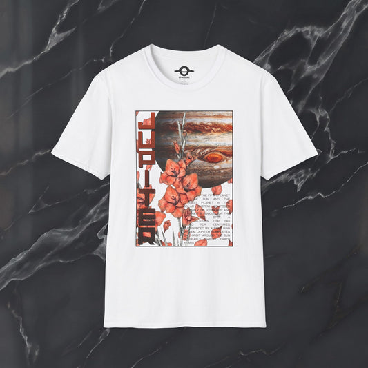 Jupiter Gladiolus Flower Graphic Tee