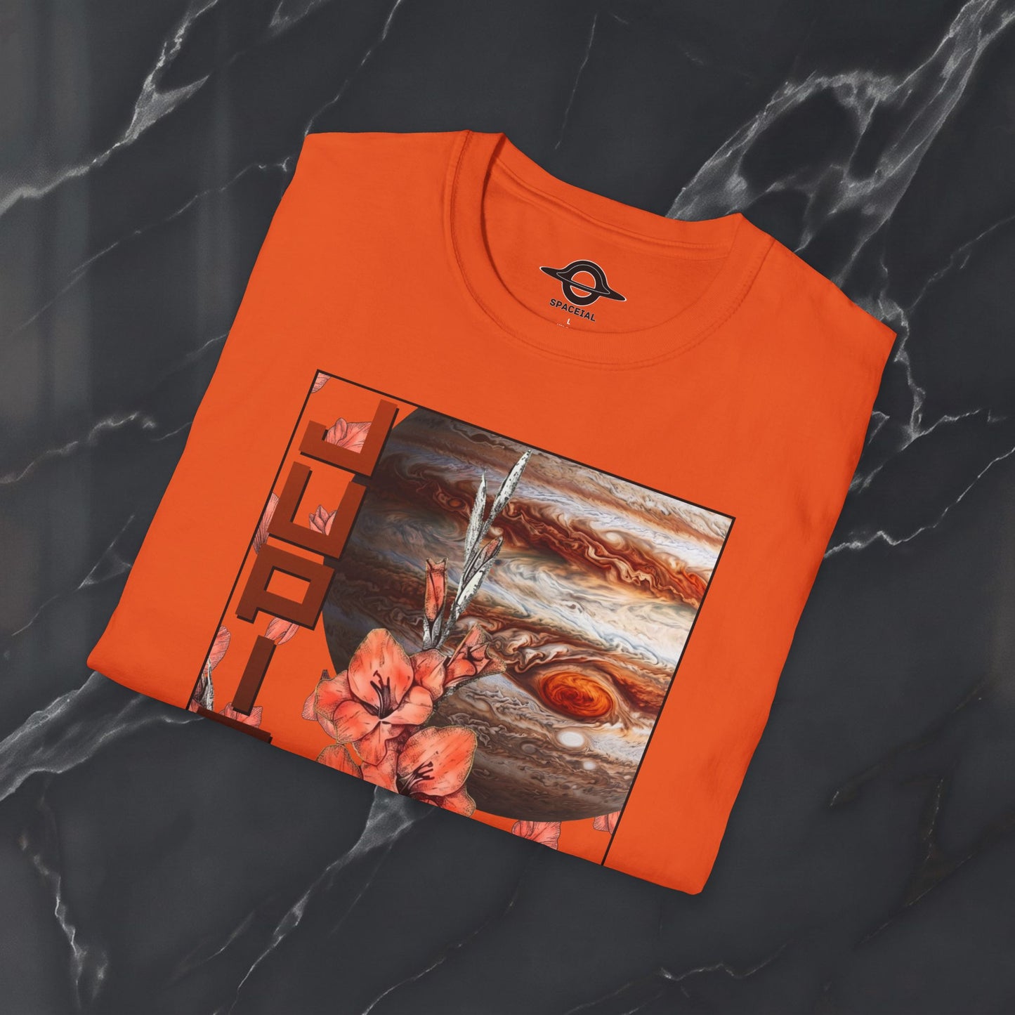 Jupiter Gladiolus Flower Graphic Tee