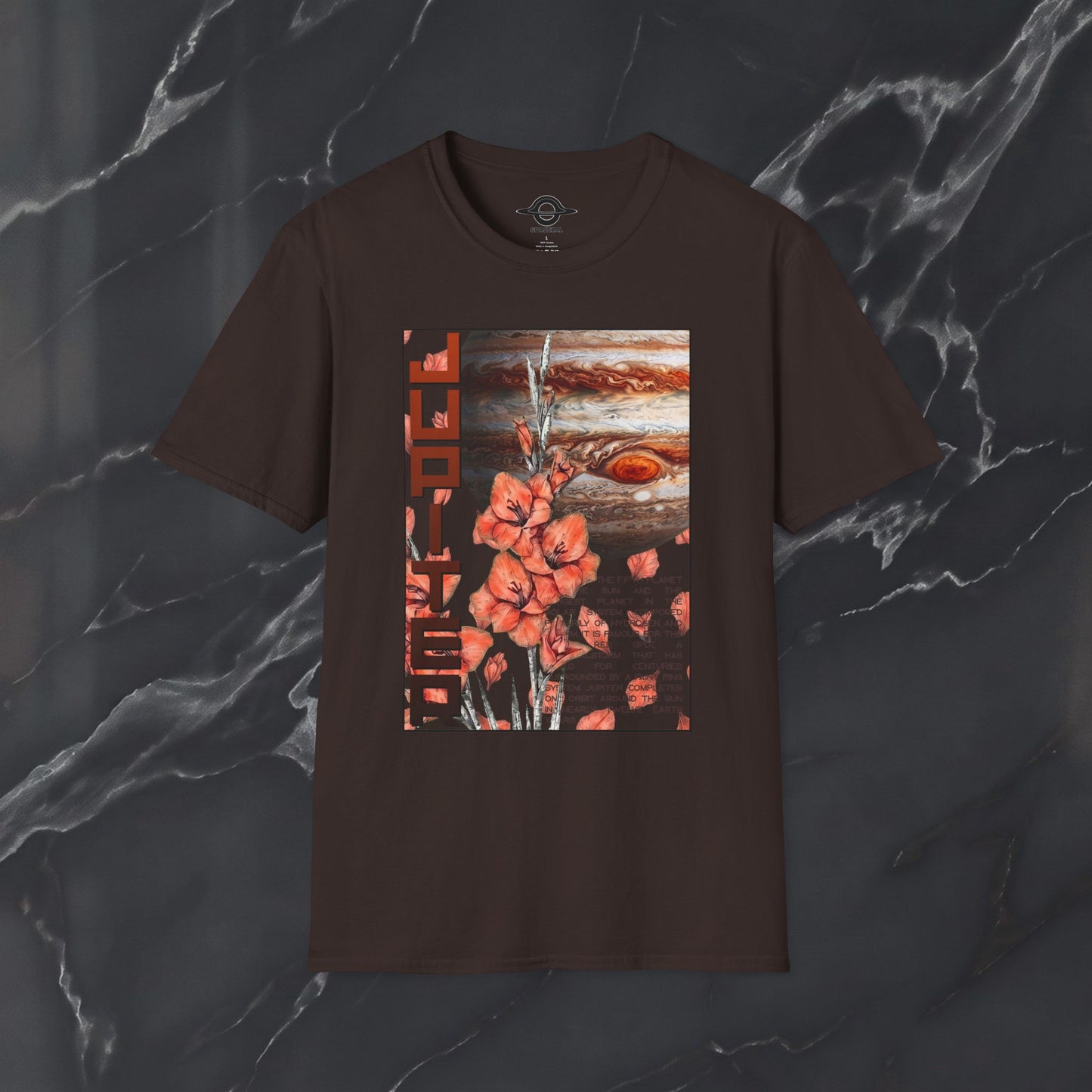 Jupiter Gladiolus Flower Graphic Tee