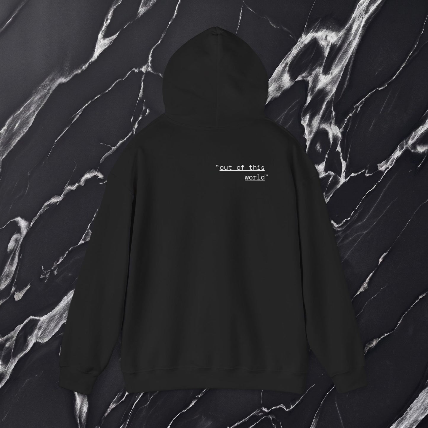 Minimalist Black Hole Hoddie | "out of this world"