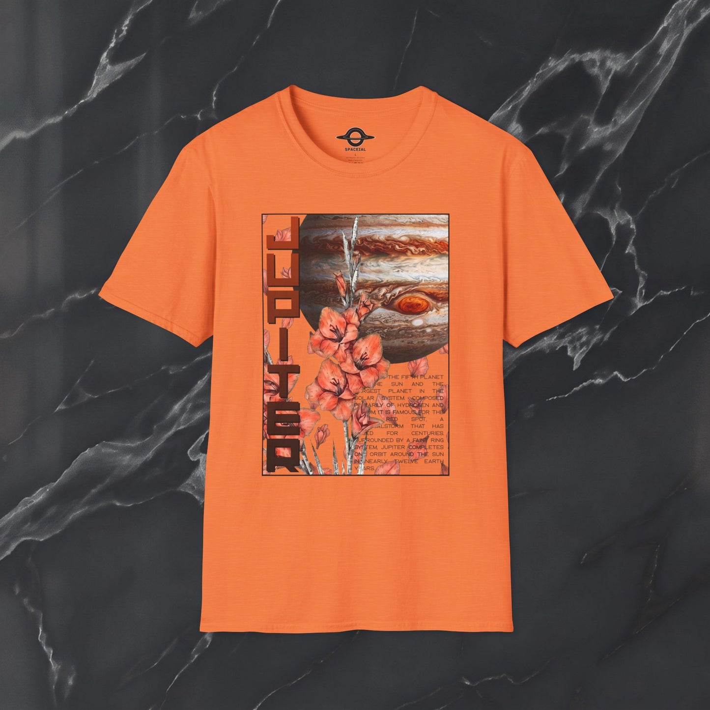 Jupiter Gladiolus Flower Graphic Tee