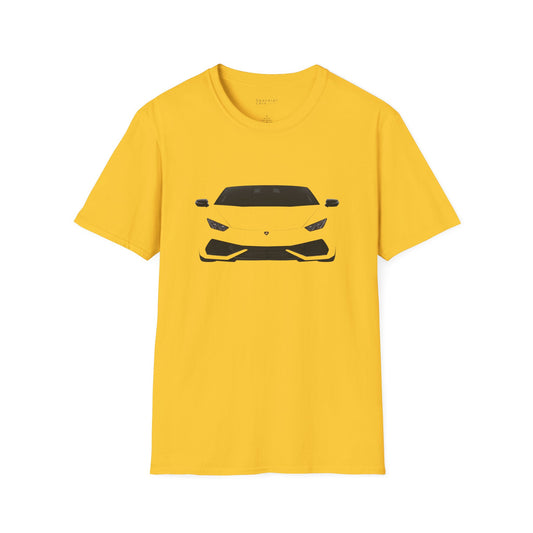 Lamborghini Huracan | Monochrome Automotive Minimalist Tee
