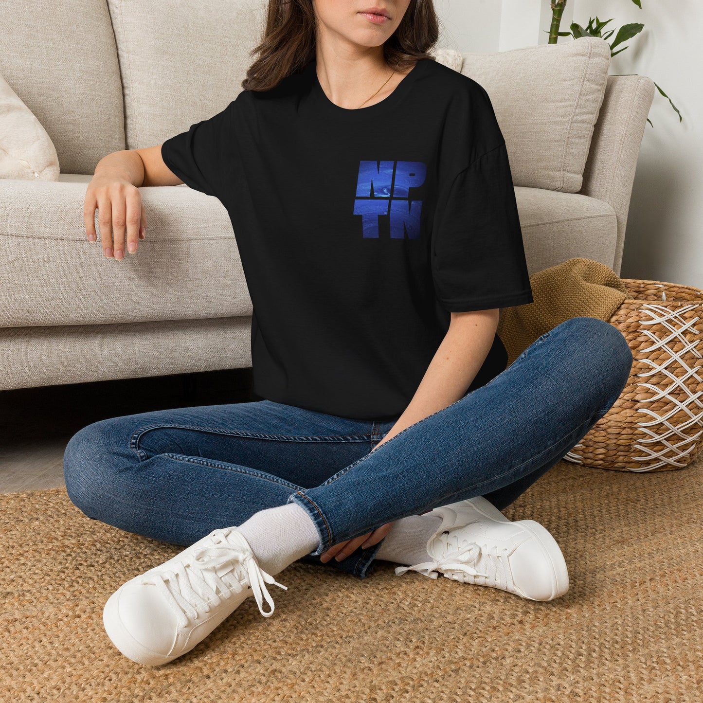 Neptune | NPTN Cutout Letter Shirt
