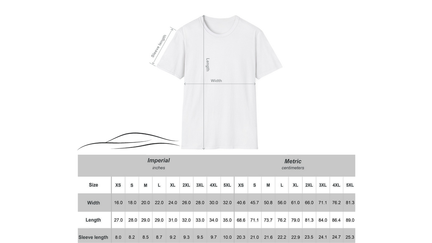 Bugatti Chiron | Monochrome Automotive Minimalist Tee
