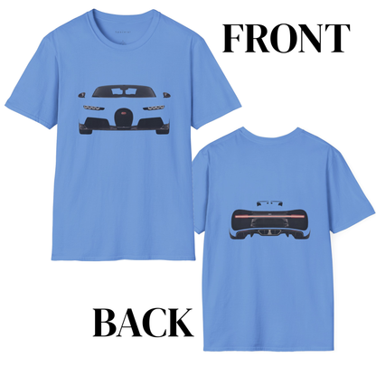 Bugatti Chiron | Monochrome Automotive Minimalist Tee