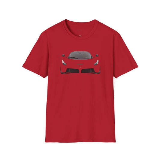 Laferrari | Monochrome Automotive Minimalist Tee