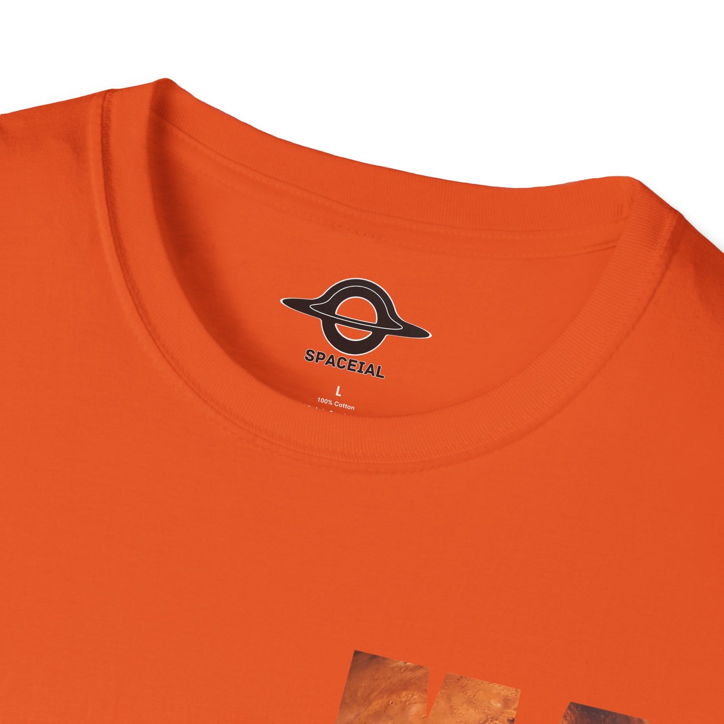 Mars Cutout Letter Shirt
