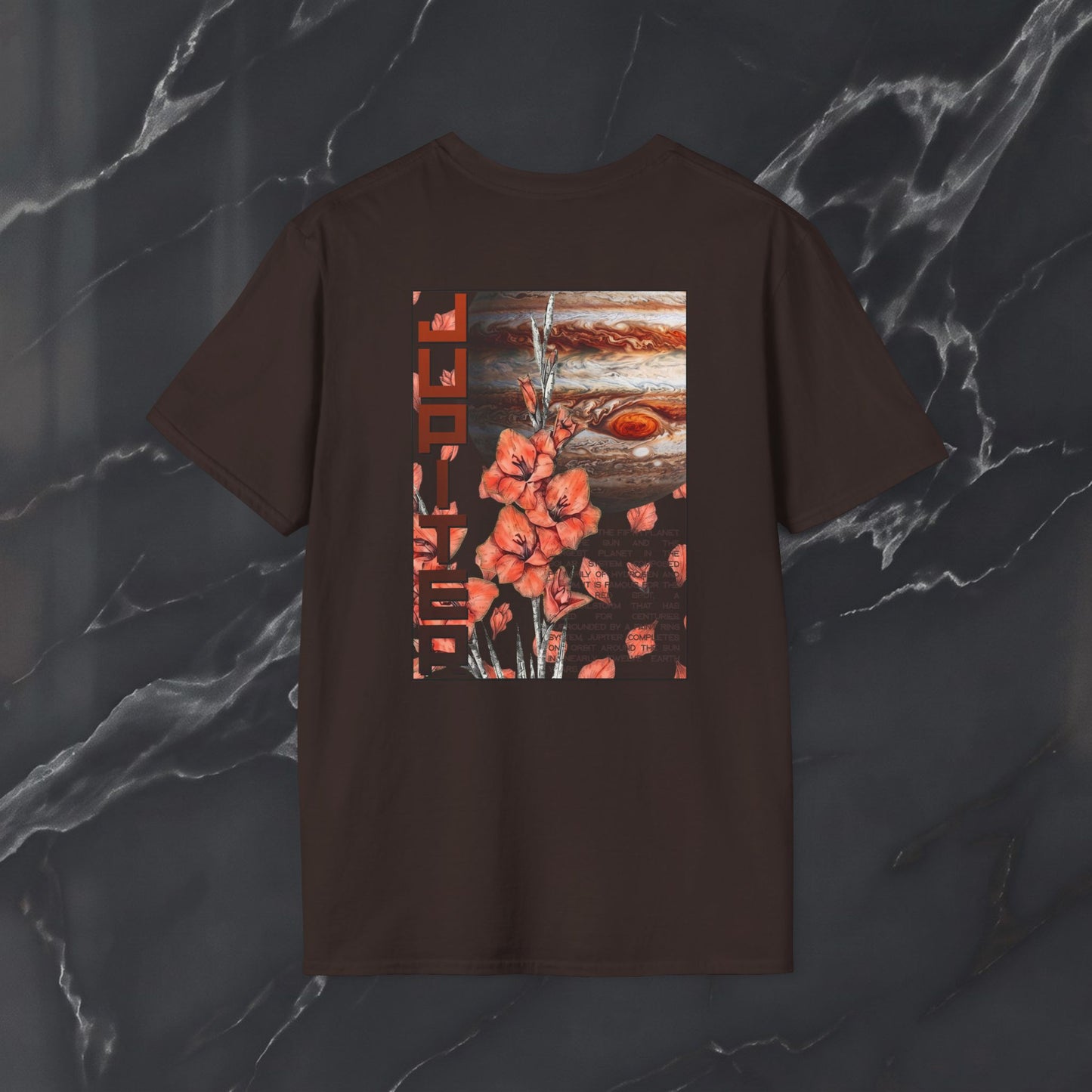 Jupiter Gladiolus Flower Graphic Tee