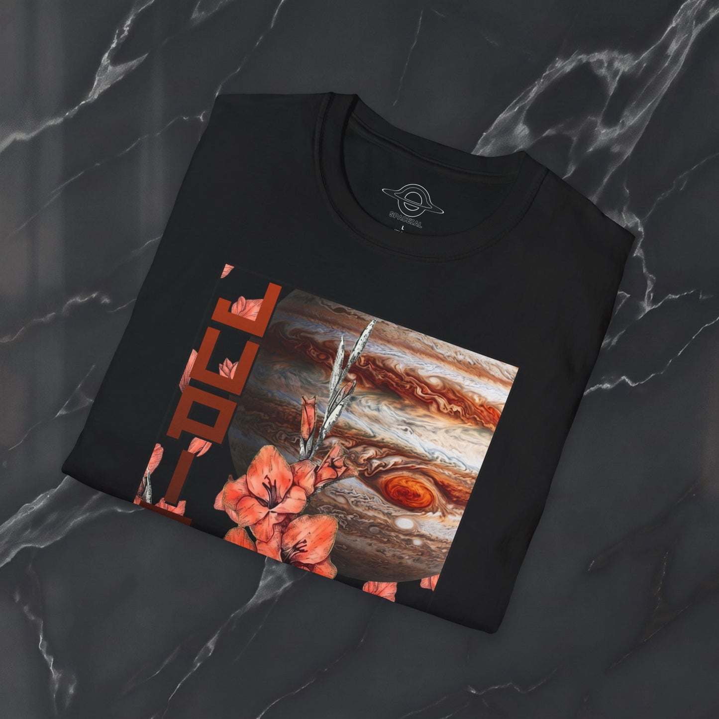 Jupiter Gladiolus Flower Graphic Tee