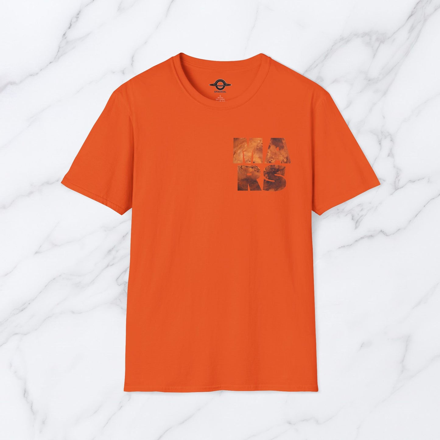 Mars Cutout Letter Shirt