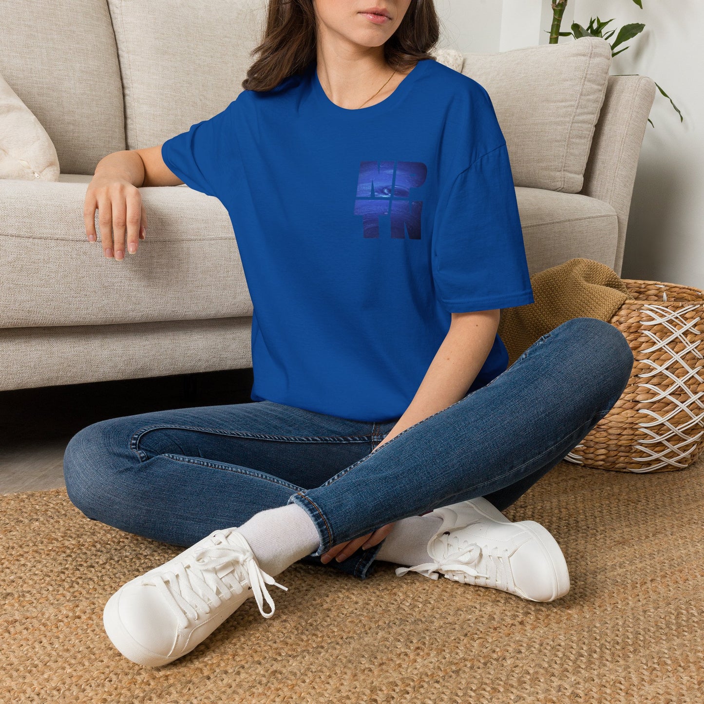 Neptune | NPTN Cutout Letter Shirt