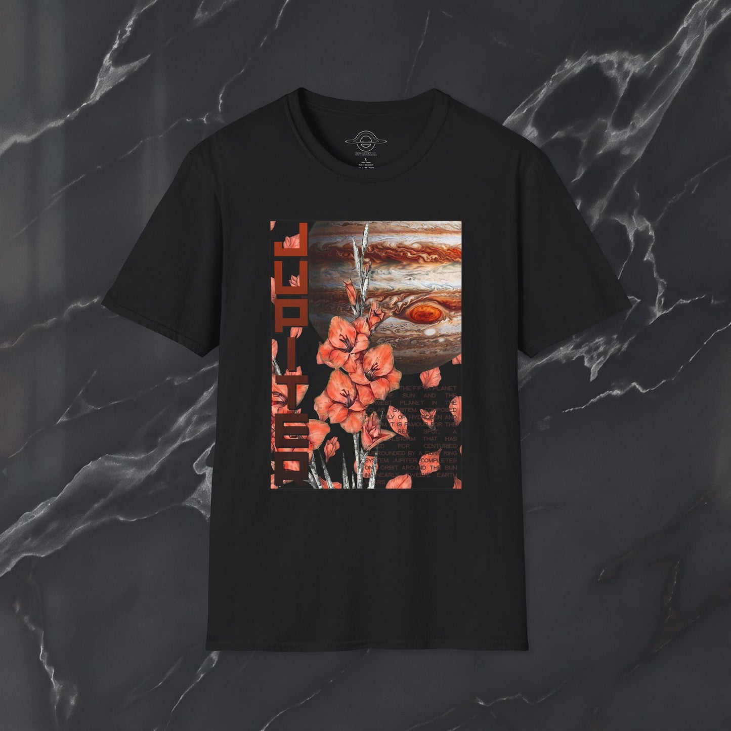 Jupiter Gladiolus Flower Graphic Tee
