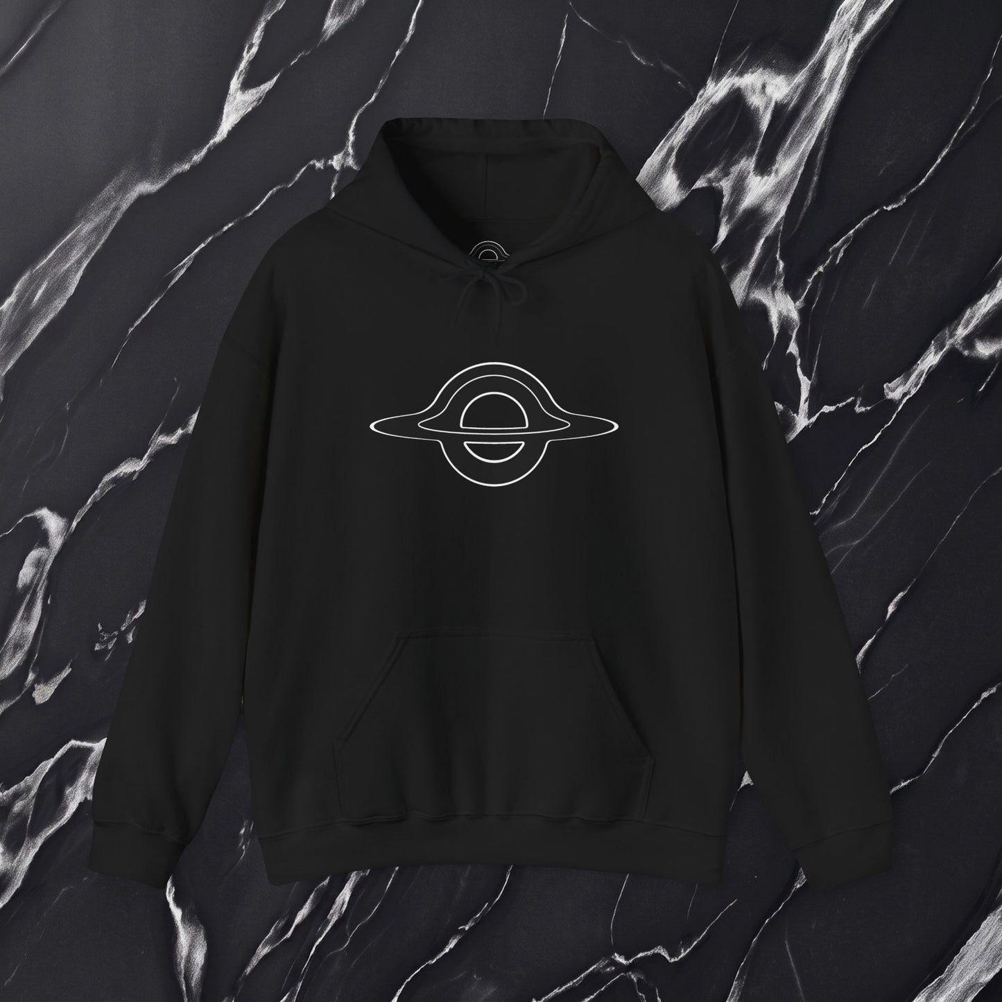 Minimalist Black Hole Hoddie | "out of this world"
