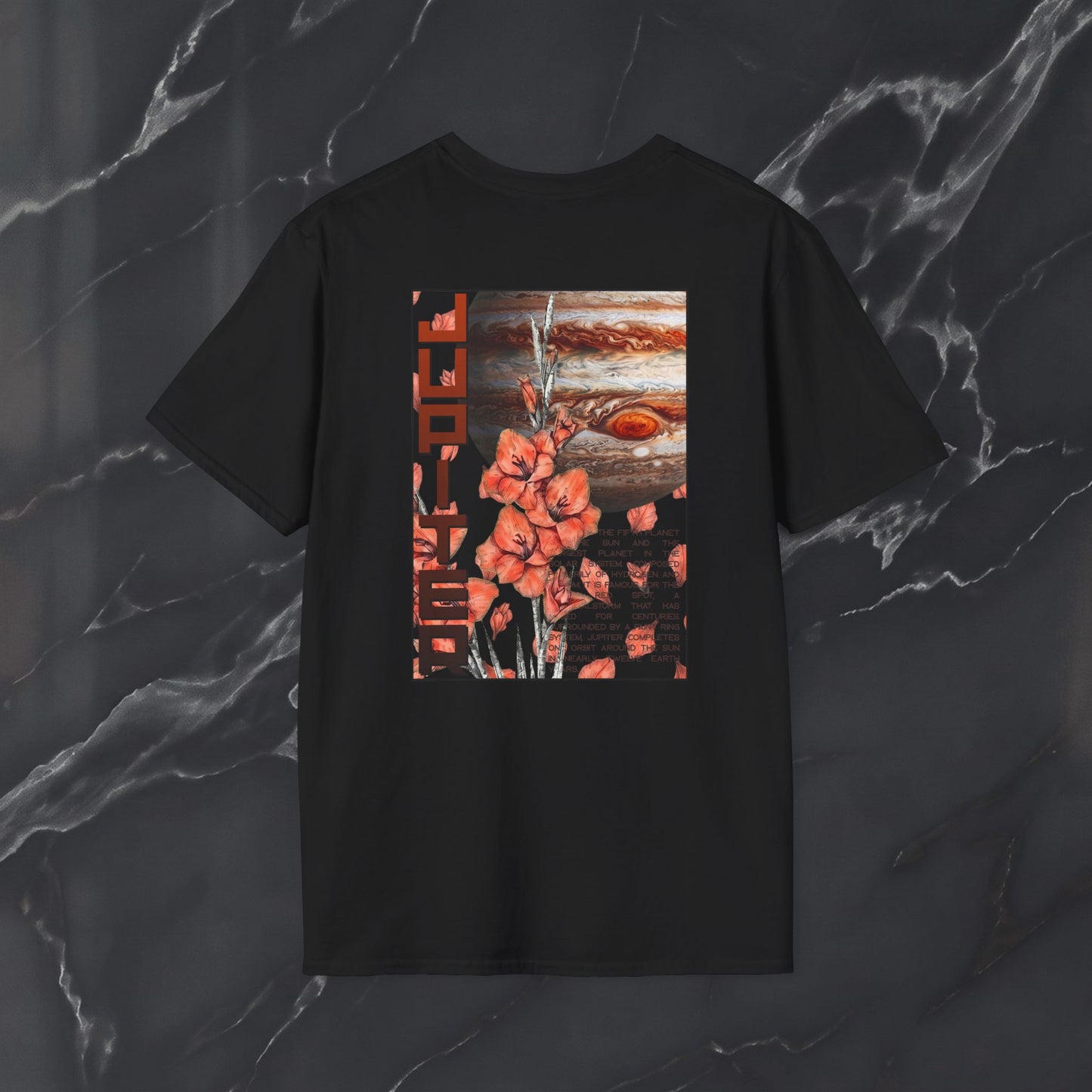 Jupiter Gladiolus Flower Graphic Tee