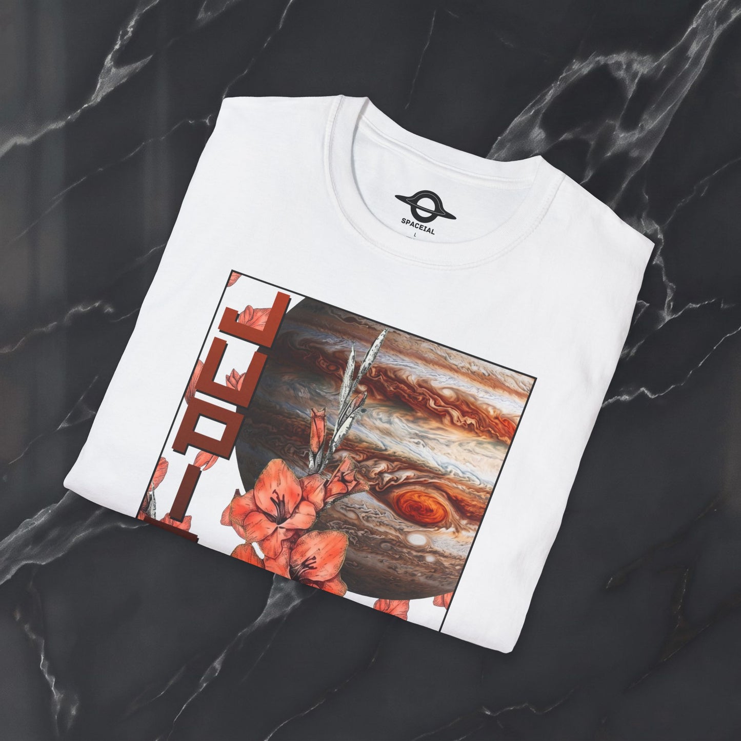 Jupiter Gladiolus Flower Graphic Tee