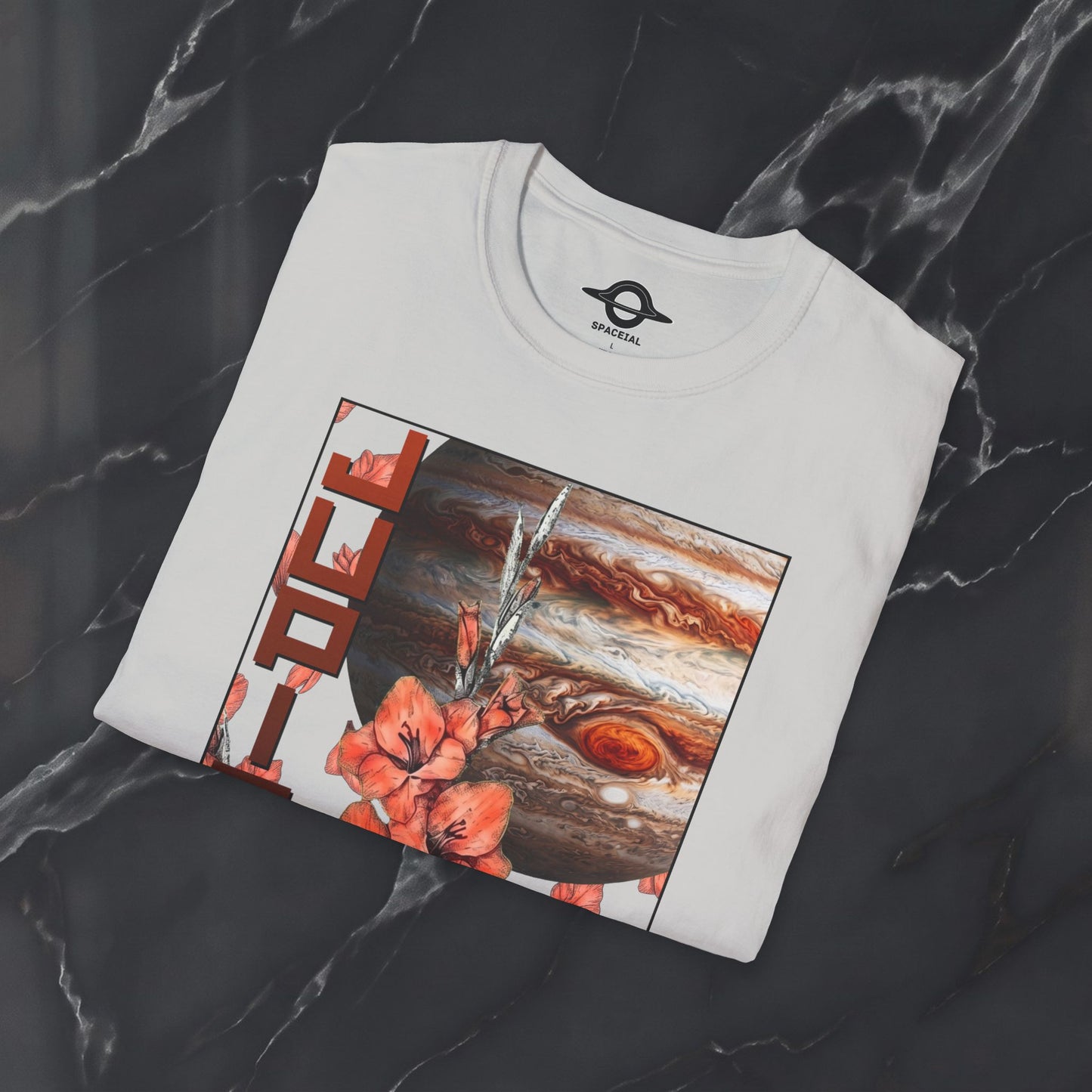 Jupiter Gladiolus Flower Graphic Tee