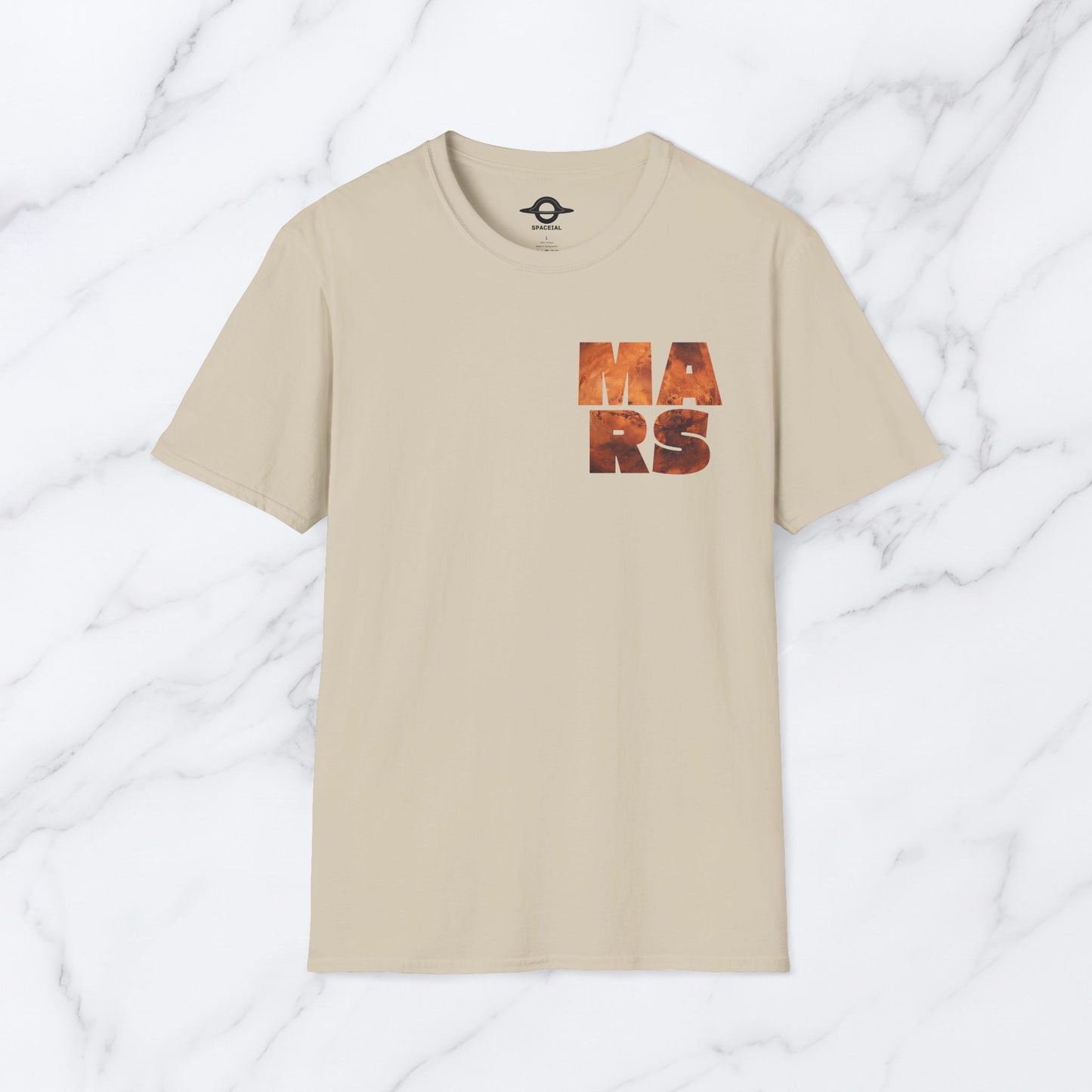 Mars Cutout Letter Shirt