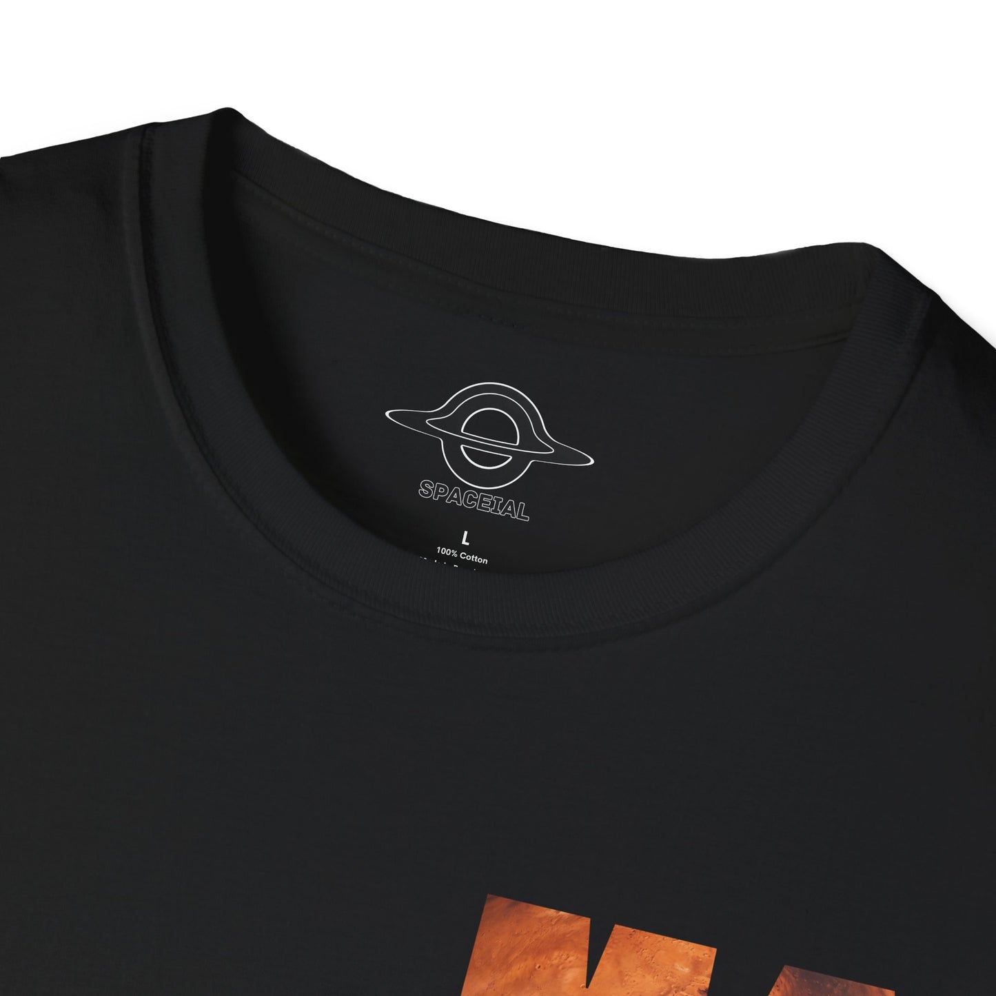 Mars Cutout Letter Shirt