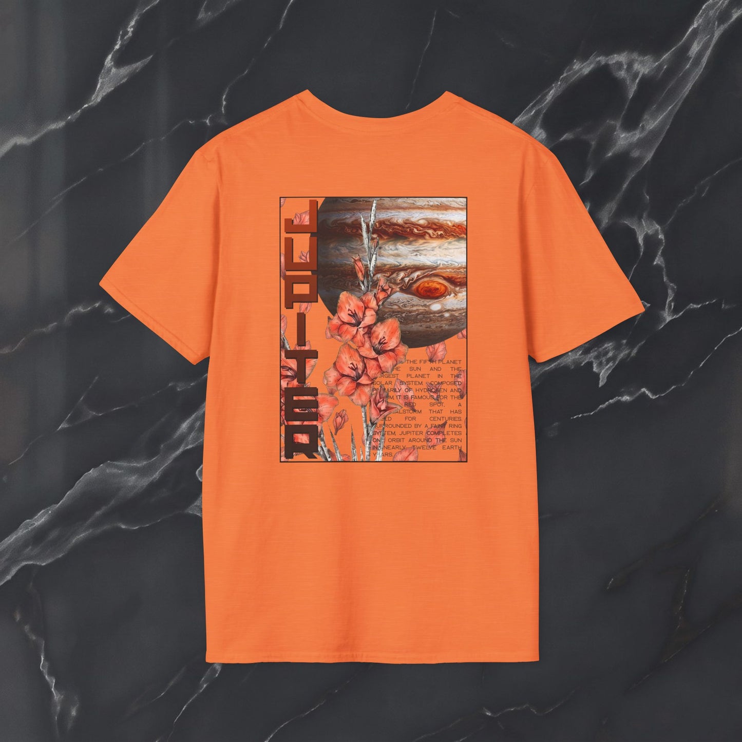 Jupiter Gladiolus Flower Graphic Tee