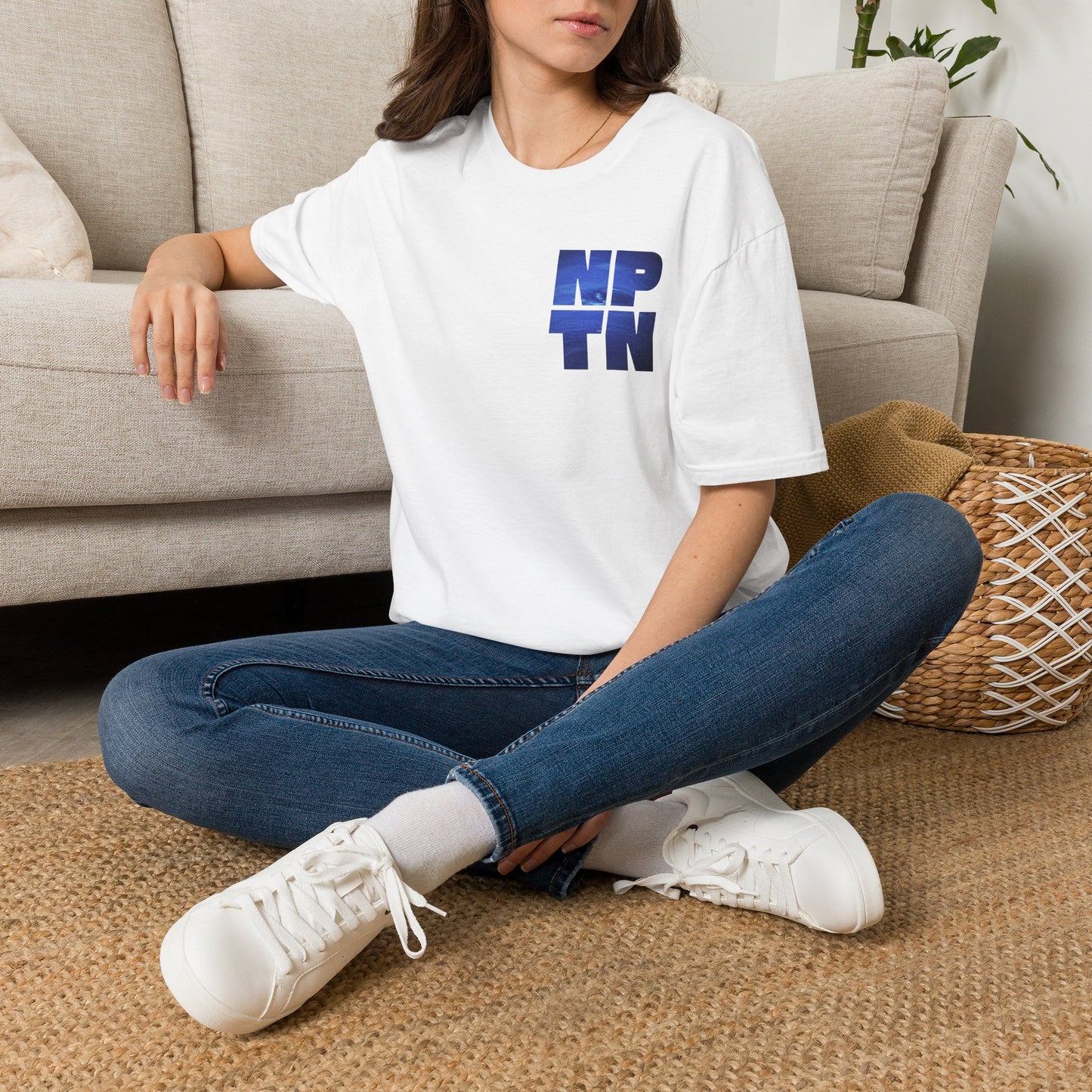 Neptune | NPTN Cutout Letter Shirt